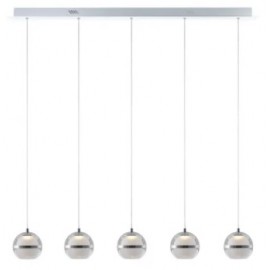 Vencha -POD LED Pendant Light -5 Light-3000K / 5000K - Bar & Round